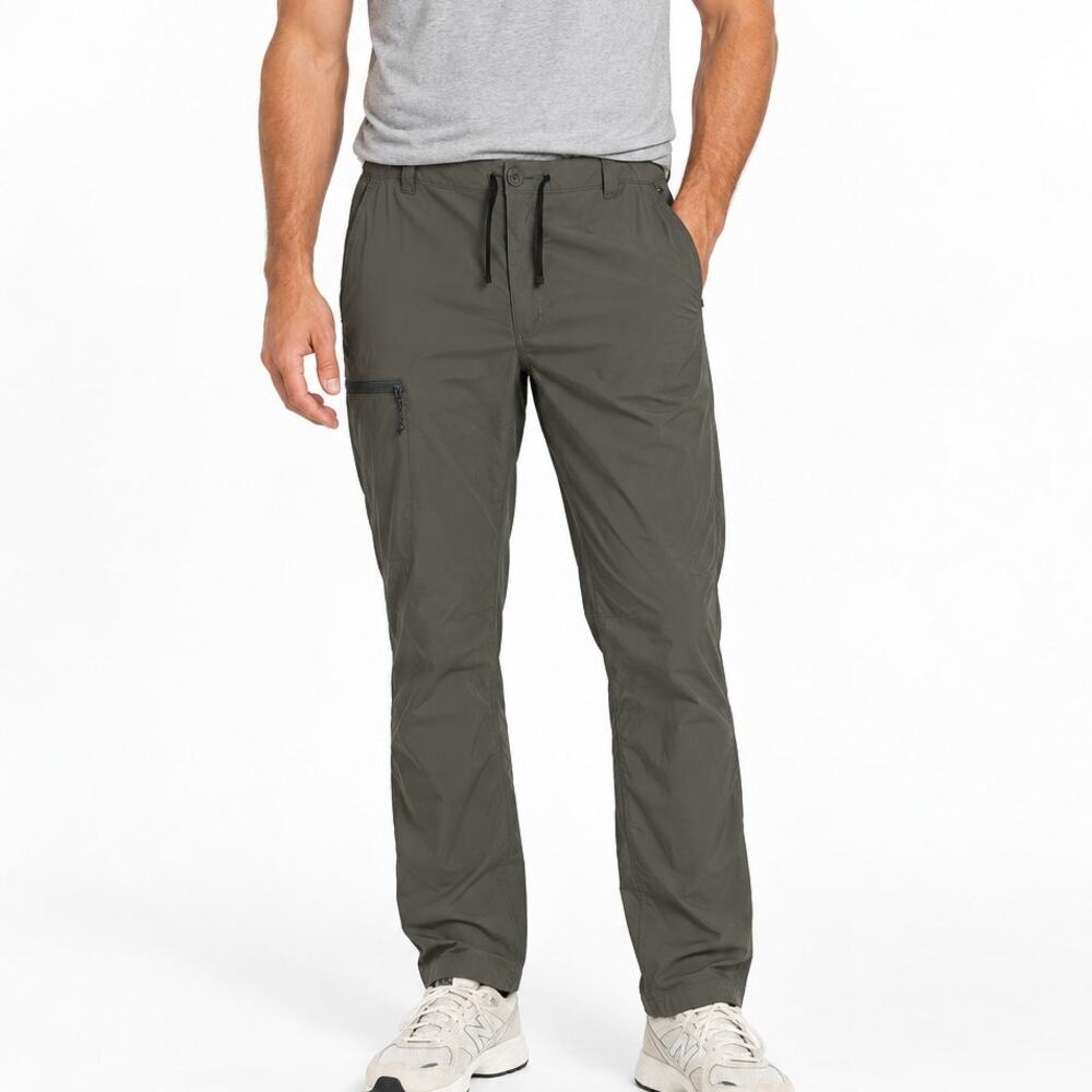 REI Co-op Trailmade Men's Hiking Pants Green 38x30 Nylon Stretch Cargo